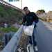 Vengo due volte al giorno con la mia bicicletta nera, sia di mattina che di pomeriggio, da pi di un anno  ci dice salutandoci sorridente -. La considero la mia pausa studio